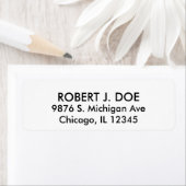 白シンプル ラベル (インサイチュ)