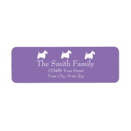 白スコットランド ラベル