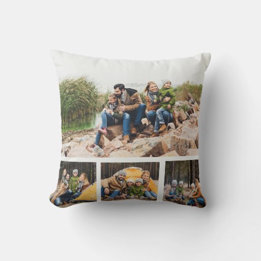 白スタイリッシュカスタム数々の写真集 クッション (正面)