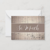 白スタイリッシュ水玉模様 ノートカード (裏面)