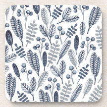 白スチモダンカンジナビア花柄