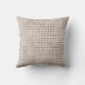 白ストライプの色 クッション (裏面)