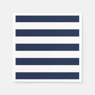 白ストライプ色パターン{背景色を選択} スタンダードカクテルナプキン