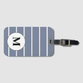 白ストライプ色 ラゲッジタグ (正面横)