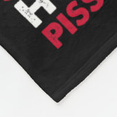 白ストレート目覚めなし非Vaxxedトランプのサポーター米国 フリースブランケット (角)