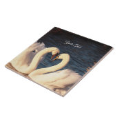 白スワンセラミックスタイル タイル (側面)