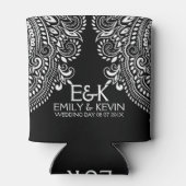 白スワールレ結婚ーステンプレート 缶クーラー (裏面)