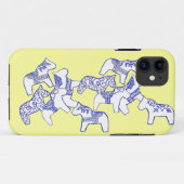 白ダラ馬iphone5かろうじてカバー Case-Mate iPhoneケース (裏面(横))