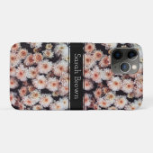 白ダリアエレガントフローラカスタマイズ Case-Mate iPhoneケース (裏面(横))