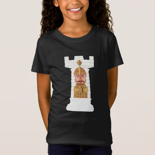 白チェスルークTシャツ Tシャツ (正面)