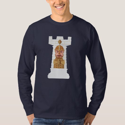 白チェスルークTシャツ Tシャツ (正面)