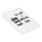 白チャイティーマグネットブラックレターホームまたはワーク マグネット (右側)