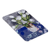 白チューリップ1994 マグネット (右側)