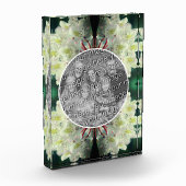 白ツツツジの花を追加 フォトブロック (左)