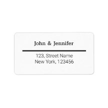 白テクスチャシンプル文字ミニマルスタイルラベル