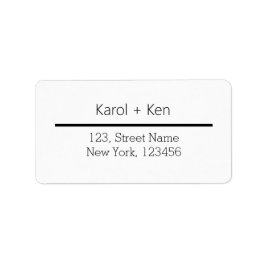 白テクスチャシンプル文字ミニマルスタイルラベル ラベル