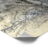 白テープのガイド ポスター (角)