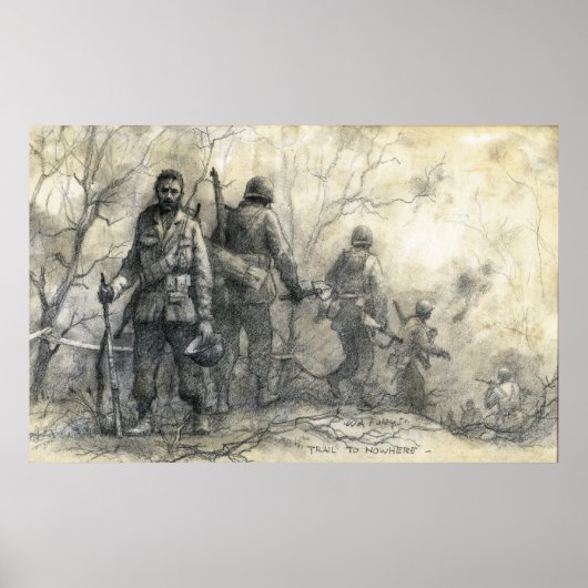 白テープのガイド ポスター (正面)