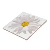 白デイジー花デイジー花フローラテンプレート タイル (側面)