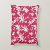 白デイジー アクセントクッション (裏面(縦))