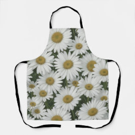 白デイジー エプロン