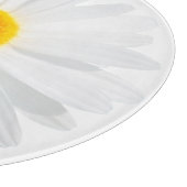 白デイジー カッティングボード (角)