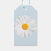 白デイジー ギフトタグ (裏面)