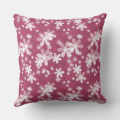 白デイジー クッション (裏面)