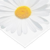 白デイジー ショートテーブルランナー (コーナー)