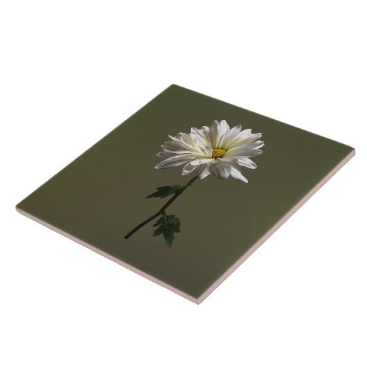 白デイジー タイル (側面)