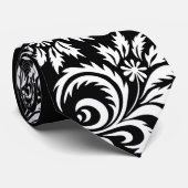 白デイジー ネクタイ (ロール)