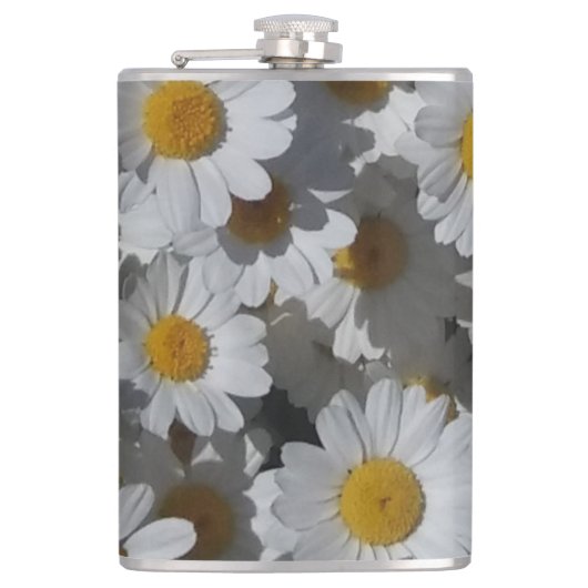 白デイジー フラスク (正面)
