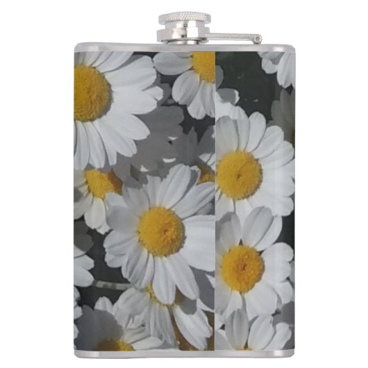 白デイジー フラスク (裏面)
