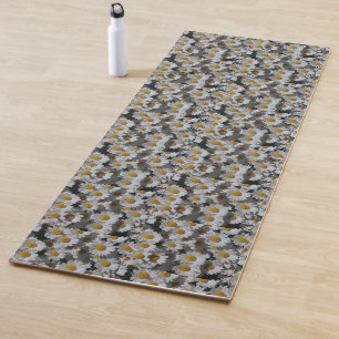 白デイジー ヨガマット