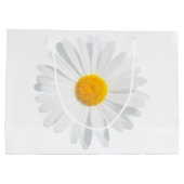 白デイジー ラージペーパーバッグ (裏面)