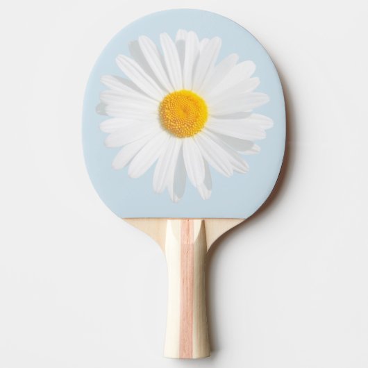 白デイジー 卓球ラケット (正面)