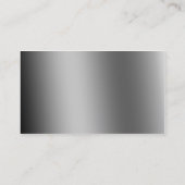 白トラック輸送・ロジスティクスカード 名刺 (裏面)