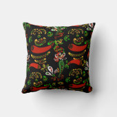 白ドイツの羊飼いメキシコ クッション (裏面)