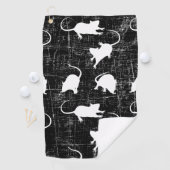 白ネズミタオル ゴルフタオル (インサイチュ)