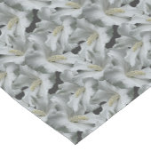 白ハイビスカスフラワーブーケ ショートテーブルランナー (コーナー)