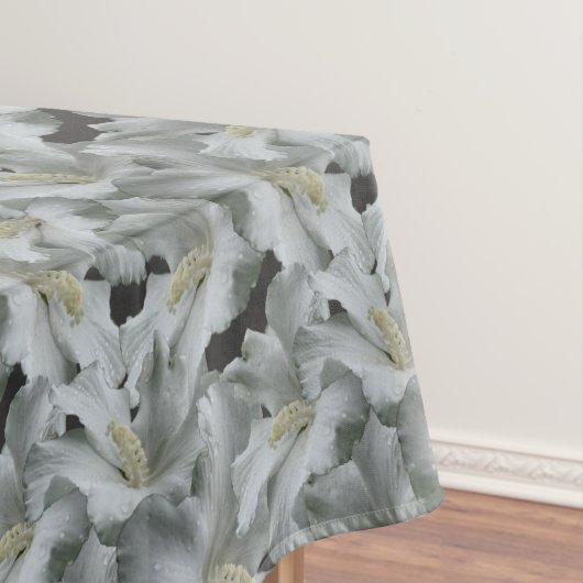 白ハイビスカスフラワーブーケ テーブルクロス (インサイチュ)