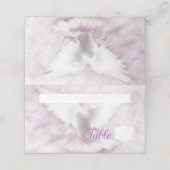 白ハト プレイスカード (外部開封)