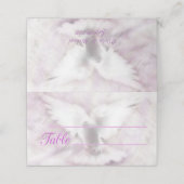 白ハト プレイスカード (外部開封)