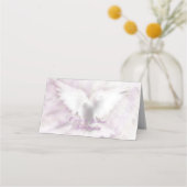 白ハト プレイスカード (裏面)