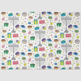 白ハヌカー模様 薄葉紙