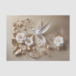 白ハミングバード分離組織ラッピング 薄葉紙