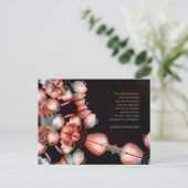 "白ハートの黒から太陽" & Indifference ポストカード (スタンド正面)