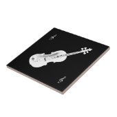 白バイオリン タイル (側面)