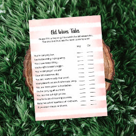 白バニーピンクの老妻テイルズゲームカード 招待状