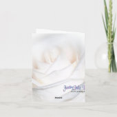 白バラのカードと結婚してくれないか カード (裏面)